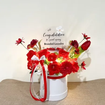 Bloom Box Akrilik Ucapan Grand Opening Sarolangun