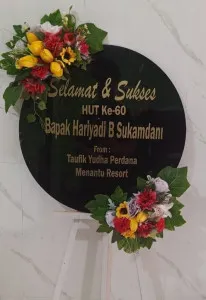 Papan Akrilik Ucapan Ulang Tahun Sarolangun